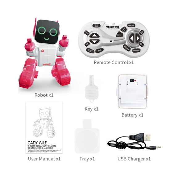 Robot inteligente de control remoto para niños JJRC