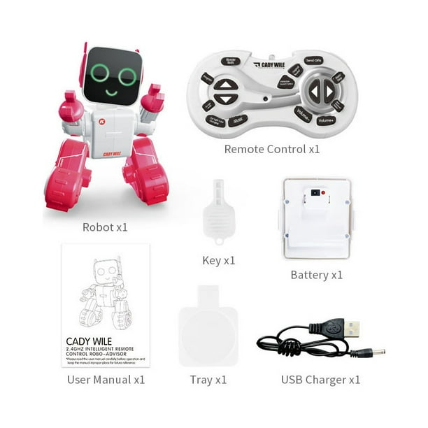 Robot inteligente de control remoto para niños JJRC