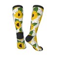 thumbnail image 4 of Balery Sunflowers Fun Novelty Socks Men'S Women'S Crew Socks Funny Crazy Novelty Socks Quirky And Cool Socks, 4 of 9