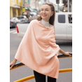 thumbnail image 4 of Chal MissShorthair Poncho de Punto Melocotón 100 cm, 4 of 7
