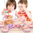 thumbnail image 4 of Girls Toys DIY Pretend Play Toy Simulation Tea Food Cake Set Play House Kitchen, 4 of 4