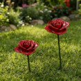 thumbnail image 3 of Handmade Ceramic Bee Watering Station, Flower Pollinator Water Feeder with Stake for Butterfly Patio Lawn Garden(2PCS-F), 3 of 7