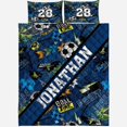 thumbnail image 2 of Goal Time - Juego de edredón personalizado de fútbol, 2 of 6