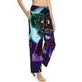 thumbnail image 2 of The Owl House Women's Pajama Pants, Comfy All Over Print Lounge Pants Casual Sleepwear with Pockets & Drawstring, 2 of 8