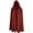 Wine, variant on Hvyesh Renaissance Costume Medieval Viking Hooded Cape Halloween Vintage Cloak for Men Women