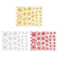 thumbnail image 4 of 1 Sheets Gold Snowflake Window Clings Decor,Farmhouse Rustic Xmas Snowflake Decorations for Christmas Indoor Home School Office Classroom Kids Winter Holiday Party,23.6x17.7inch, 4 of 5