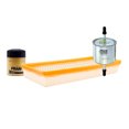 thumbnail image 1 of Kit De Filtro de Aire, Filtro de Aceite Sintético y Filtro de Combustible 3 PIEZAS Compatible con Ford E-350 Econoline Club Wagon L6 4.9L DE 1992 A 1996, 1 of 3