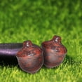 thumbnail image 1 of Natural Crystal Pines Nut Pines Cones Pendant Acorns Crystal Crafts Small Ornament Jeweled Rose Quartz Amethyst Flower Pot Fish Tank Decorative Stone Ornament, 1 of 3