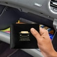 thumbnail image 4 of Car Registration and Insurance Card Holders, Premium Wallets for Essential Car Documents with 2 Clear Pockets and Strong Velcro Closure for All Types of Vehicles (1 Black and 1 Red, 2 PACK), 4 of 7