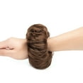 thumbnail image 3 of Messy Hair Bun Extensions Updo Hairpiece Ladies Synthetic Wavy Curly Dish Hair Bun Extension Hairpiece Scrunchie Chignon Ponytail, 3 of 6