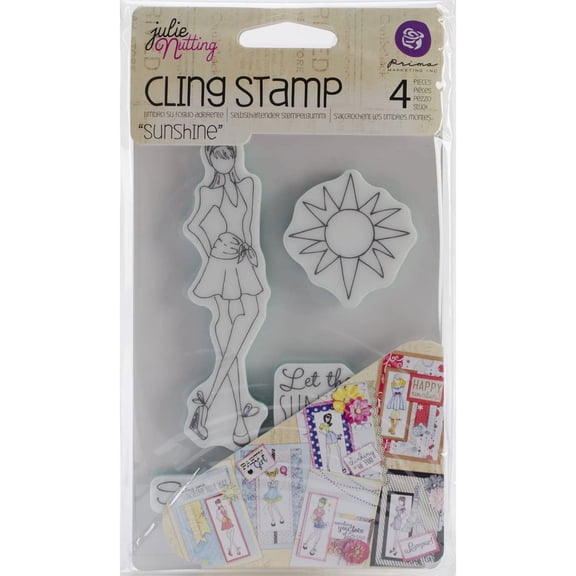 Mixed Media Doll Stamp K