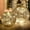 No Timer, variant on Mercury Crackle LED Globe Ball Lamp with Timer | Operated Night Light for Girls, Birthday, Halloween,Christmas - Decorative for Warm White