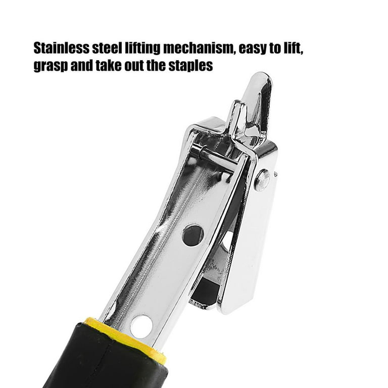 Staple Removers Heavy Duty Staple Remover, Staple Puller Tool Upholstery  Construction Stapler Heavy Duty Tack Lifter Office Claw Tools Puller  Removing 