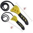 thumbnail image 2 of Juego de 2 llaves de correa Dinheiro, llave ajustable con correa de goma, llave ajustable para abrir frascos, abrir filtros y tuberías, 2 of 5
