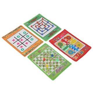  KOCOME Traditional Snakes and Ladders Game - Quality Snake and  Ladders Games for Kids and Adults, Up to 4 Players, Board Game Includes  Counters Dices : Toys & Games