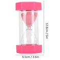 thumbnail image 1 of 15 Minutes Hexagonal Hourglass Sandglass Timer Sand Clock for Home Decor Birthday Gift Pink, 1 of 4