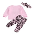 thumbnail image 2 of PENGXIANG Baby Boys 2PCS Pants Sets Long Sleeve  Neck Sweatshirt Tops Solid Color Pants Sets, 2 of 5