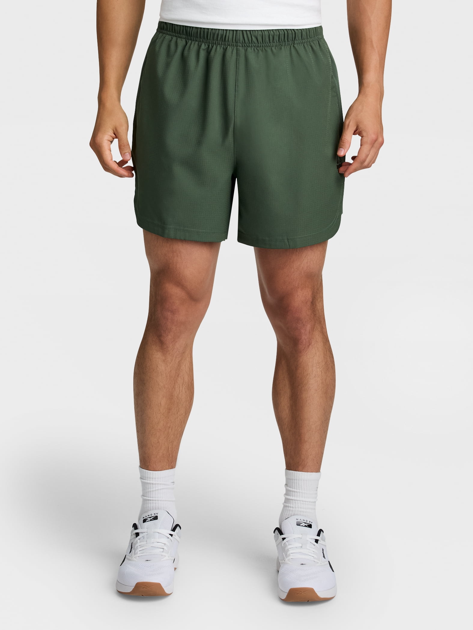 Reebok Men's and Big Men's Woven Shorts, 5" & 7" Inseams, Sizes XS-5XL