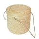 thumbnail image 3 of Cesta de bambú para envolver regalos con asa para frutas, pan y pasteles. 23cmx23cm, 3 of 9