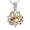 Gold, variant on Lotus Flower Ashes Pendant Necklace with Mini Keepsake Urn Memorial Ash Jewelry Cremation Jewelry for Ashes Holder