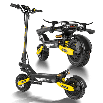 1200W Off Road Electric Scooter for Adults, 48V 13AH Up to 28MPH Top Speed & 20Miles Long Range, 11" Off-Road Tires, 330lbs MAX Load, Foldable Fast E Scooter,