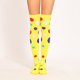 thumbnail image 1 of Granjero Gordo 1 par de calcetines hasta el muslo para mujeres y niñas, novedosos calcetines largos de Halloween, divertidos, lindos y coloridos, calcetines altos por encima de la rodilla, amarillos, 1 of 2