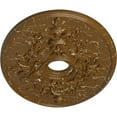 thumbnail image 3 of Ekena Millwork 30 3/4"W x 21 1/4"H x 3 7/8"ID x 1 5/8"P Alexa Ceiling Medallion (Fits Canopies up to 5 5/8"), Hand-Painted Smokey Topaz Crackle, 3 of 6