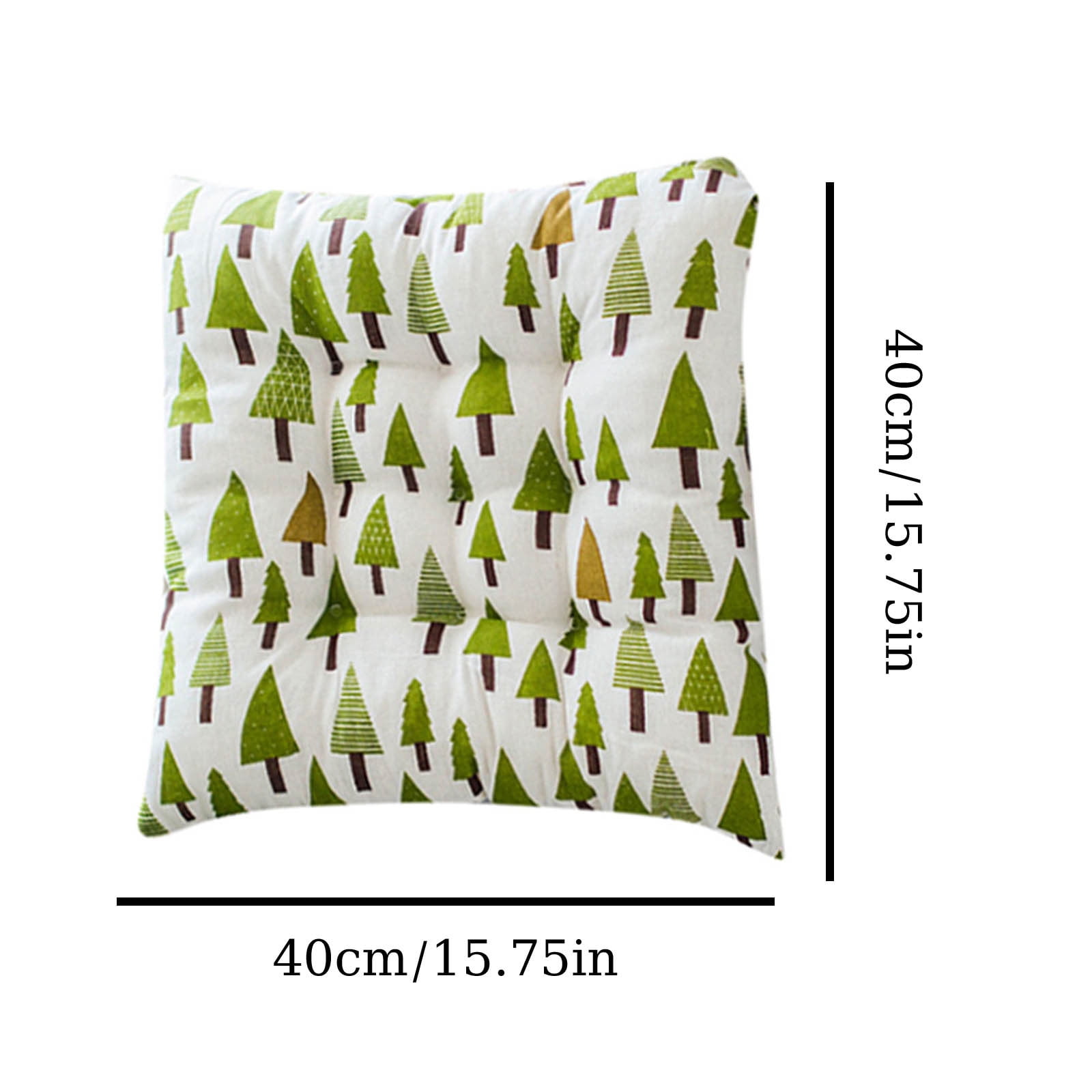 Uscallm under $5 5Pcs Outdoor Seat Cushion, Outdoor Garden Chair Cushion, Water Resistant Seat Pad, Patio Furniture Cushion, Kitchen Office Chair Seat Cushion, Non-Slip Soft Cushion Pad
