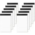 thumbnail image 1 of duomi-10 Pack Petits Blocs-Notes 3x5 Recharges Mini Blocs-Notes 3 x 5 Blocs-Notes Doublés Blocs 3x5 Blocs Blocs Blocs de Notes Mini Blocs-Notes de Poche Recharges, 1 of 4