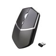 thumbnail image 1 of Wireless Mouse Sensitive Mute Ergonomic 2.4GHz Optical PC Mouse for Laptop - Silver Gray, 1 of 5