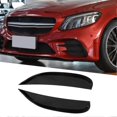 thumbnail image 4 of 2pcs Front Bumper Canard Fin Replacement for MercedesBenz CClass W205 AMGLine 2019+, 4 of 5
