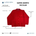 thumbnail image 2 of Suéter Abierto Escolar, 2 of 3