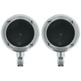 thumbnail image 3 of 2 Rockville MAC40S 4" Chrome Swivel Aluminum Tower Handlebar Speaker Pods ATV/UTV, 3 of 8