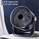 thumbnail image 3 of Silents Punch Free Wall-mounted Desktop Fan Long Battery Life Rechargeable Fan for Bedroom Home, 3 of 5