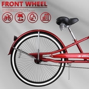 Micargi Cycling Stretch Cruiser Bicycle, 26in, 1