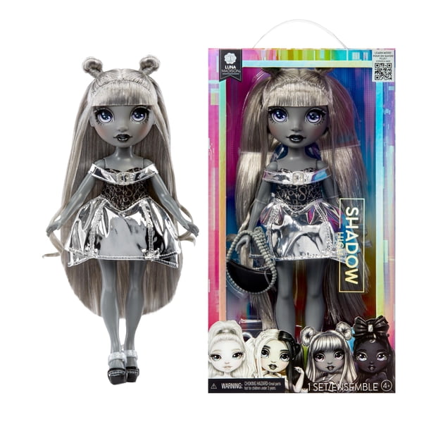 Muñeca moderna Rainbow High Shadow High Luna Madison 28 cm