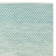 thumbnail image 3 of SAFAVIEH Montauk Vaughn Geometric Cotton Area Rug, Turquoise/Ivory, 6' x 6' Square, 3 of 3