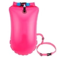 thumbnail image 2 of HLONK Swim Buoy 15L Waterproof Dry Bag Swim Safety Float PVC Inflatable Swim Buoy Bags In Yellow for Open Water, 2 of 9