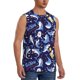 thumbnail image 2 of Fotbe Cute Shark Men's Camiseta sin Mangas Estampada para Hombres, Playera Casual para Gimnasio, Entrenamiento, Playa-Small, 2 of 7