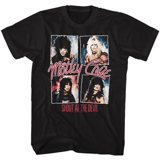 Motley Crue Crue Crew Black Adult T-Shirt 3Xlt - Walmart.com
