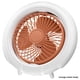 thumbnail image 5 of Ventilador eléctrico pequeño de escritorio con cabezal giratorio 360, ventilador de techo colgante de 3 velocidades, 5 of 9