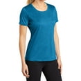 thumbnail image 4 of Mafoose Women's Heather Contender Scoop Neck Tee Blue Wake Heather X-Small, 4 of 5