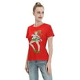 thumbnail image 4 of T-Shirt Basique à Manches Courtes pour Femmes Sailor Moon Makoto Kino, 4 of 6