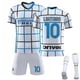 thumbnail image 1 of Kits de fútbol para niños Camiseta de fútbol Camiseta de entrenamiento Traje 21/22-20 21 Visitante Lautaro 10-S BmatwkZeng Bmatwk Jersey, 1 of 2