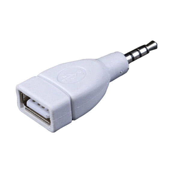 3.5mm AUXs Sound Plug to USB 2.0 Female Sound Converters Adapter for Headphones