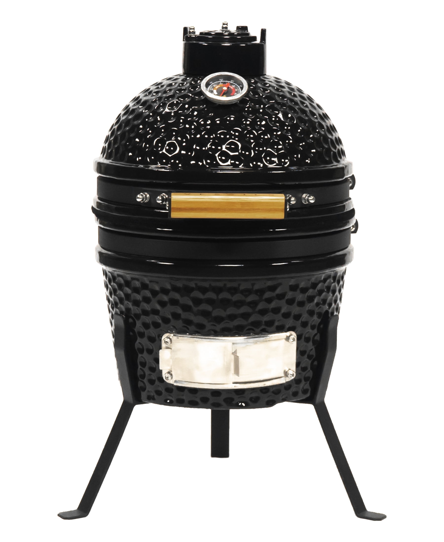 Inch Kamado Grill, VIK Multifunctional Ceramic Charcoal Egg Grill for Picnic BBQ Barbecue, Gray - Walmart.com