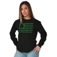 thumbnail image 4 of St Patrick's Day Irish-American Pride Long Sleeve TShirt Men Women Brisco Brands S, 4 of 6