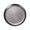 L, variant on KGJQ Vintage Round Tray Stainless Steel Barbecue Serving Tray Steak Serving Plate for Fruit Desserts Coffee Rustic Industrial Style Dinnerware for Home Restaurant Use