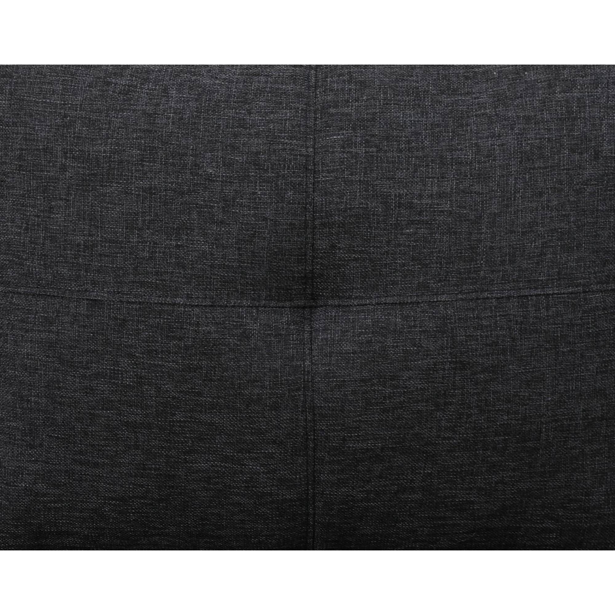 L Shaped Sectional Couches, Modular Corner Sofa with Cup Holder Lounge Sofa with Left Chaise for Living Room, Black