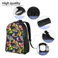 thumbnail image 5 of Cauagu Butterfly Wild Insect Print Backpacks,Travel Daypack Casual Laptop Backpack Bookbag Fits 15 Inch Computer for Men Women, 5 of 8
